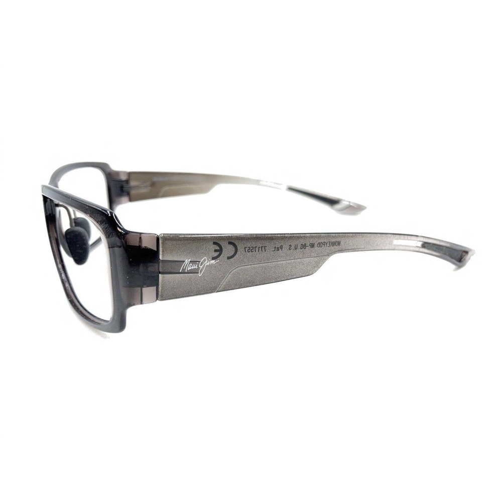 Maui Jim Monkeypod Mj441-11a Smoke Gray Wrap Sung… - image 7